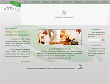 Tablet Screenshot of manifarma.com.br